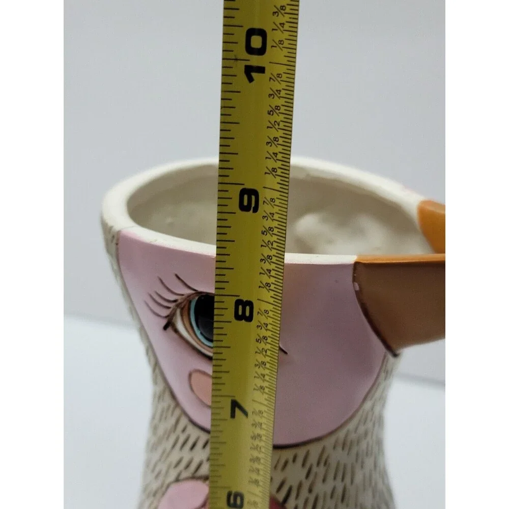 Colorful Bird Vase by Allen Designs
